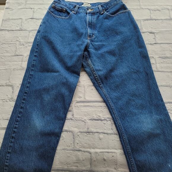 L.L. Bean Original Fit Relaxed Jeans Size 12 Regular - Picture 2 of 12